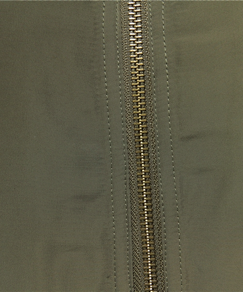 CIAOPANIC TYPY（チャオパニックティピー）の「【CIAOPANIC TYPY】グログランMA-1（ブルゾン・レディース・カーキ/ブラック・MEDIUM/SMALL）」の12枚目の写真