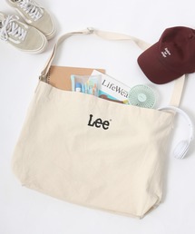 Lee（リー）の「Lee（リー）ワンポイントロゴ刺繍ビッグショルダーバッグ メンズ レディース ユニセックス（ショルダーバッグ・メンズ）」