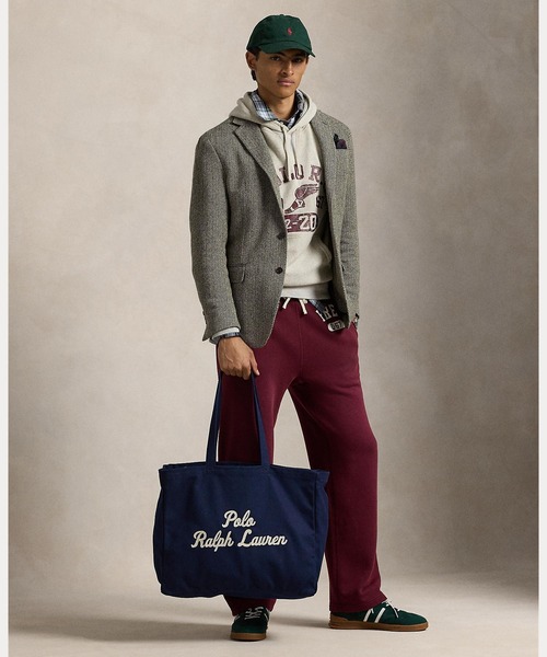 エンブロイダリー キャンバス トート（トートバッグ）｜POLO RALPH