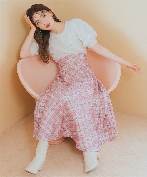 エンフォルド　コレクションライン　チェックスカート　38 ENFOLD - ENFOLD / エンフォルド | 2018SS | マルチチェック