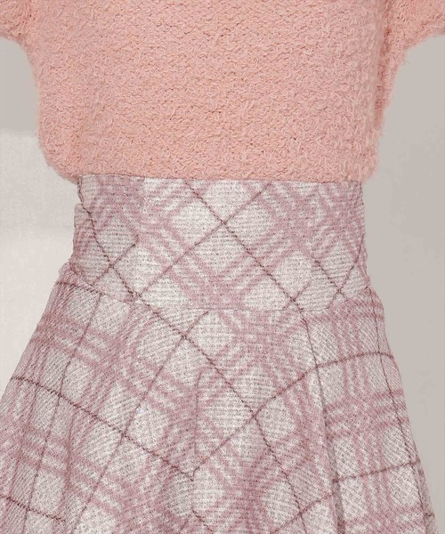 WILLSELECTION(ウィルセレクション)の「バイヤスチェックサーキュラースカート(スカート・レディース・レッド系その他5/ブルー系その他5・MEDIUM/SMALL)」の9枚目の写真