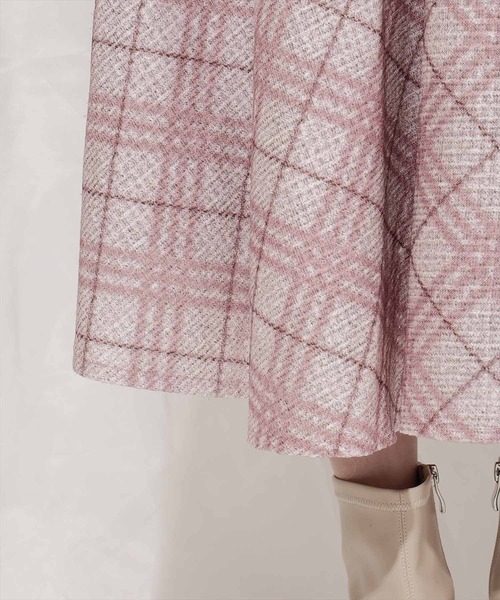 WILLSELECTION(ウィルセレクション)の「バイヤスチェックサーキュラースカート(スカート・レディース・レッド系その他5/ブルー系その他5・MEDIUM/SMALL)」の10枚目の写真