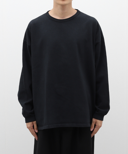 JOURNAL STANDARD J.S HOMESTEAD(ジャーナルスタンダードホームステッド)の「J.S.Homestead / HEAVY T-Cloth L/S(Tシャツ/カットソー・メンズ・ブラック/カーキ/ホワイト・MEDIUM/LARGE)」の5枚目の写真