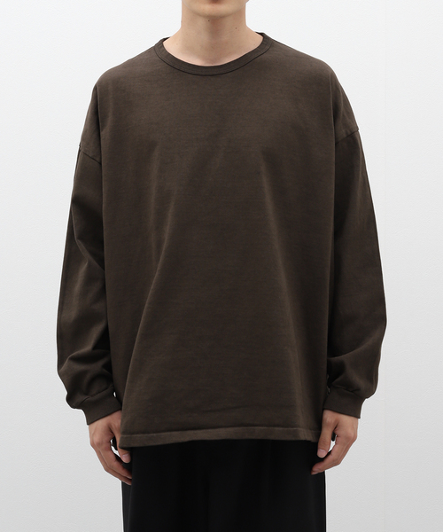 JOURNAL STANDARD J.S HOMESTEAD(ジャーナルスタンダードホームステッド)の「J.S.Homestead / HEAVY T-Cloth L/S(Tシャツ/カットソー・メンズ・ブラック/カーキ/ホワイト・MEDIUM/LARGE)」の7枚目の写真