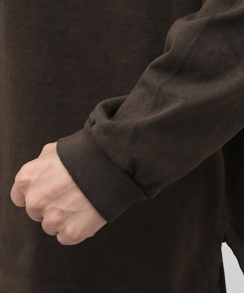 JOURNAL STANDARD J.S HOMESTEAD(ジャーナルスタンダードホームステッド)の「J.S.Homestead / HEAVY T-Cloth L/S(Tシャツ/カットソー・メンズ・ブラック/カーキ/ホワイト・MEDIUM/LARGE)」の13枚目の写真