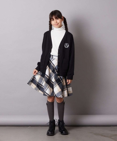 a.v.v（アーヴェヴェ）の「[19-24cm]【ファスナー付きで楽ちん】レースアップショートブーツ（ブーツ・キッズ・ブラック・19/20/21/22/24/23）」の19枚目の写真