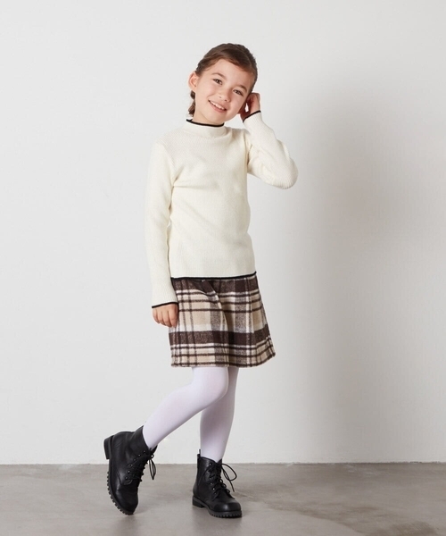 a.v.v（アーヴェヴェ）の「[19-24cm]【ファスナー付きで楽ちん】レースアップショートブーツ（ブーツ・キッズ・ブラック・19/20/21/22/24/23）」の22枚目の写真