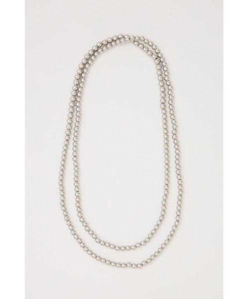 RODEO CROWNS WIDE BOWL（ロデオクラウンズワイドボウル）の「アソートロングネックレス（ネックレス・レディース・シルバー/ホワイト・FREE）」の4枚目の写真