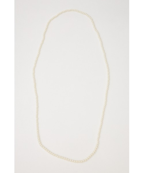 RODEO CROWNS WIDE BOWL（ロデオクラウンズワイドボウル）の「アソートロングネックレス（ネックレス・レディース・シルバー/ホワイト・FREE）」の6枚目の写真