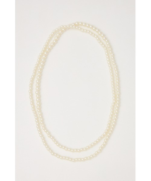 RODEO CROWNS WIDE BOWL（ロデオクラウンズワイドボウル）の「アソートロングネックレス（ネックレス・レディース・シルバー/ホワイト・FREE）」の7枚目の写真