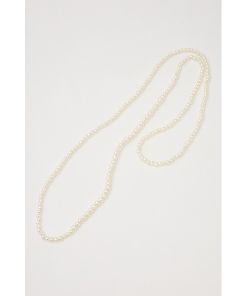 RODEO CROWNS WIDE BOWL（ロデオクラウンズワイドボウル）の「アソートロングネックレス（ネックレス・レディース・シルバー/ホワイト・FREE）」の9枚目の写真