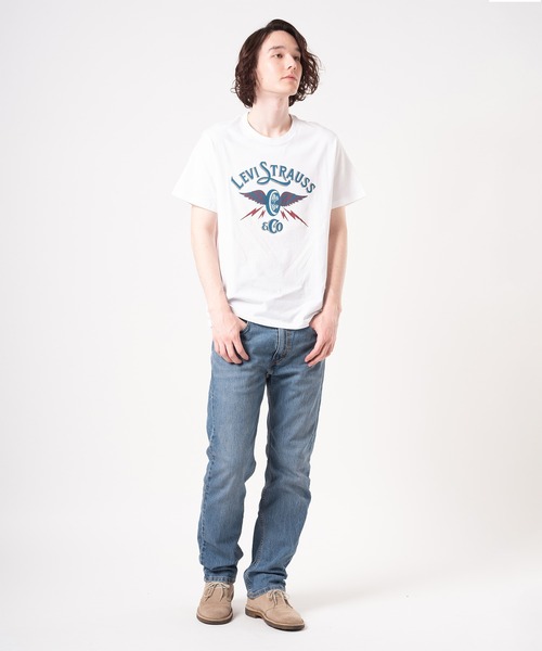 Levi's（リーバイス）の「Levi's/リーバイス 505(TM)レギュラーフィット ジーンズ（デニムパンツ・メンズ・インディゴブルー・W32 L32/W33 L32/W34 L32/W36 L32/W28 L32/W29 L32/W30 L32/W31 L32）」の2枚目の写真