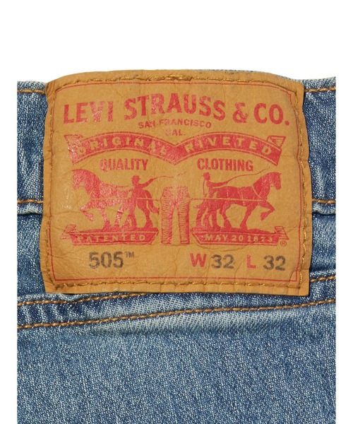 Levi's（リーバイス）の「Levi's/リーバイス 505(TM)レギュラーフィット ジーンズ（デニムパンツ・メンズ・インディゴブルー・W32 L32/W33 L32/W34 L32/W36 L32/W28 L32/W29 L32/W30 L32/W31 L32）」の8枚目の写真