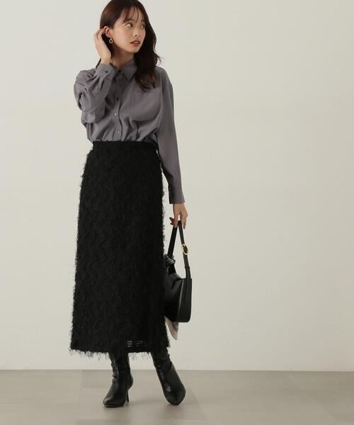 PROPORTION BODY DRESSING（プロポーションボディドレッシング）の「ルーズシャツ / 1214210918（シャツ/ブラウス・レディース・ホワイト/ピンク/ダークグレー・FREE）」の7枚目の写真