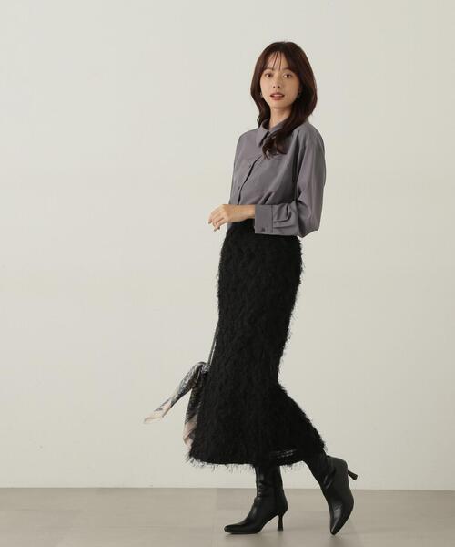 PROPORTION BODY DRESSING（プロポーションボディドレッシング）の「ルーズシャツ / 1214210918（シャツ/ブラウス・レディース・ホワイト/ピンク/ダークグレー・FREE）」の8枚目の写真