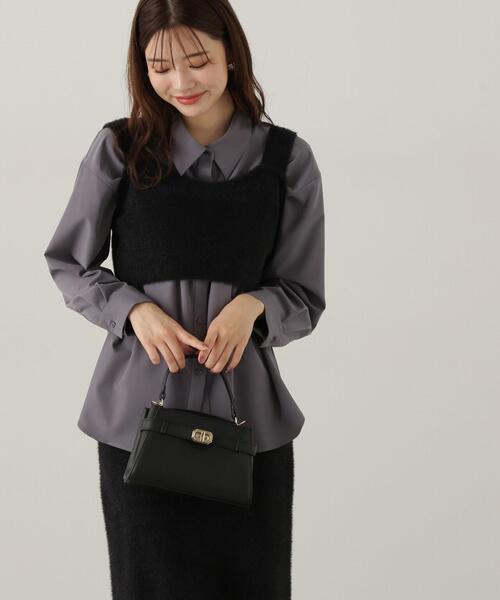 PROPORTION BODY DRESSING（プロポーションボディドレッシング）の「ルーズシャツ / 1214210918（シャツ/ブラウス・レディース・ホワイト/ピンク/ダークグレー・FREE）」の10枚目の写真