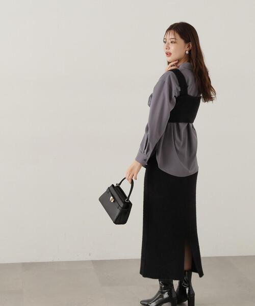 PROPORTION BODY DRESSING（プロポーションボディドレッシング）の「ルーズシャツ / 1214210918（シャツ/ブラウス・レディース・ホワイト/ピンク/ダークグレー・FREE）」の15枚目の写真