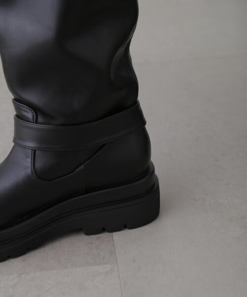 FREE'S MART(フリーズマート)の「ロングリングブーツ(ブーツ・レディース・ブラウン/ブラック・MEDIUM/LARGE)」の16枚目の写真