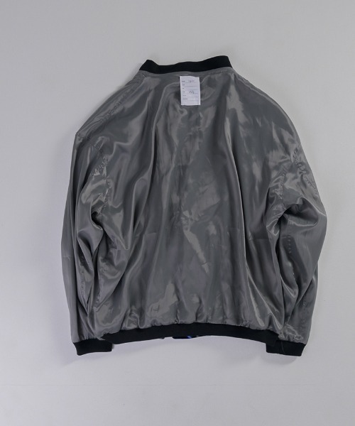 EFFECTEN（エフェクテン）の「mj10262-Velours Reversible Blouson リバーシブルブルゾン（ブルゾン・メンズ・ブラック×ブルー・FREE）」の6枚目の写真