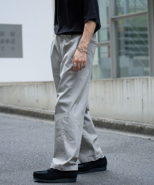 CIAOPANIC TYPY(チャオパニックティピー)の「ヴィンテージストレッチコットンパンツ(その他パンツ・メンズ・カーキ/ブラック/ライトグレー・MEDIUM/LARGE)」の13枚目の写真