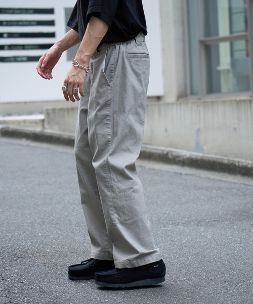CIAOPANIC TYPY(チャオパニックティピー)の「ヴィンテージストレッチコットンパンツ(その他パンツ・メンズ・カーキ/ブラック/ライトグレー・MEDIUM/LARGE)」の16枚目の写真