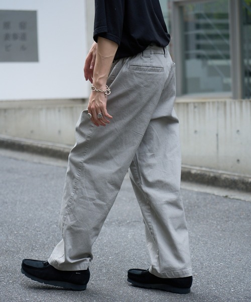 CIAOPANIC TYPY(チャオパニックティピー)の「ヴィンテージストレッチコットンパンツ(その他パンツ・メンズ・カーキ/ブラック/ライトグレー・MEDIUM/LARGE)」の17枚目の写真