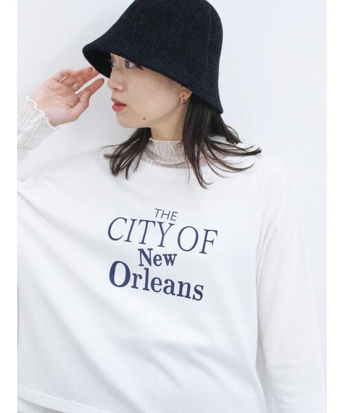 Samansa Mos2 blue（サマンサモスモスブルー）の「ドルマンスリーブ7分袖プルオーバー（Tシャツ/カットソー・レディース・シルバーグレー/イエロー/オフホワイト/チャコールグレー/ブルー・F）」の7枚目の写真