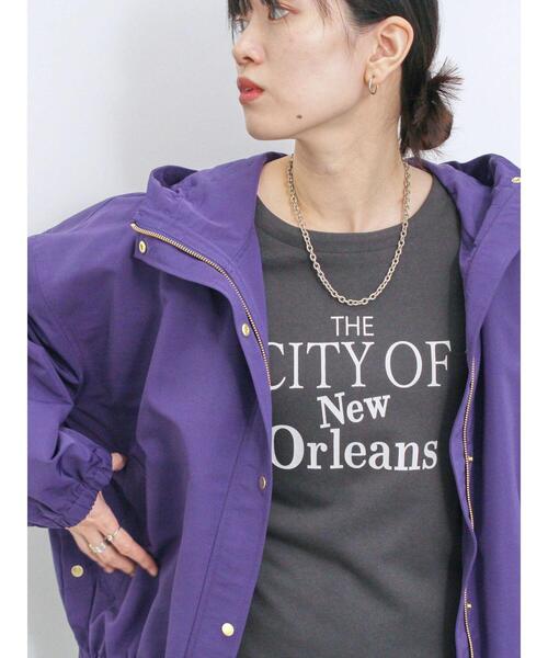 Samansa Mos2 blue（サマンサモスモスブルー）の「ドルマンスリーブ7分袖プルオーバー（Tシャツ/カットソー・レディース・シルバーグレー/イエロー/オフホワイト/チャコールグレー/ブルー・F）」の19枚目の写真