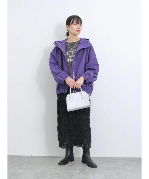 Samansa Mos2 blue（サマンサモスモスブルー）の「ドルマンスリーブ7分袖プルオーバー（Tシャツ/カットソー・レディース・シルバーグレー/イエロー/オフホワイト/チャコールグレー/ブルー・F）」の22枚目の写真