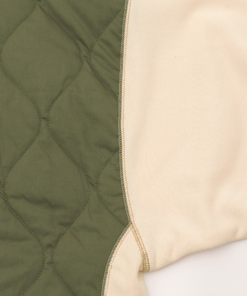 チチカカ(チチカカ)の「スウェット×キルティングプルオーバー(スウェット・レディース・アイボリー/カーキ/ボルドー・FREE)」の19枚目の写真