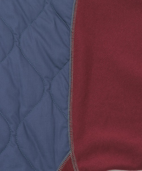 チチカカ(チチカカ)の「スウェット×キルティングプルオーバー(スウェット・レディース・アイボリー/カーキ/ボルドー・FREE)」の20枚目の写真