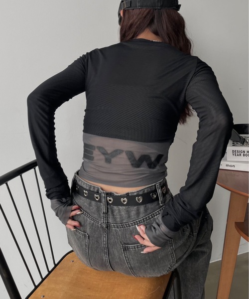 SHAGGIE（シャギー）の「シアーチュールレイヤードロング