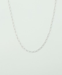 NOIR DE POUPEE（ノワールドプーペ）の「flavor ライトオーバルチェーン45cm　silver925（ネックレス）」