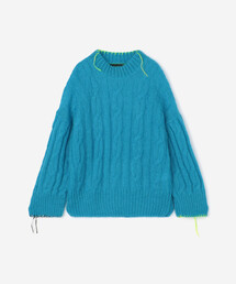 Bshop | LA FETICHE | ケーブルニットプルオーバー AURORA WOMEN(ニット/セーター)