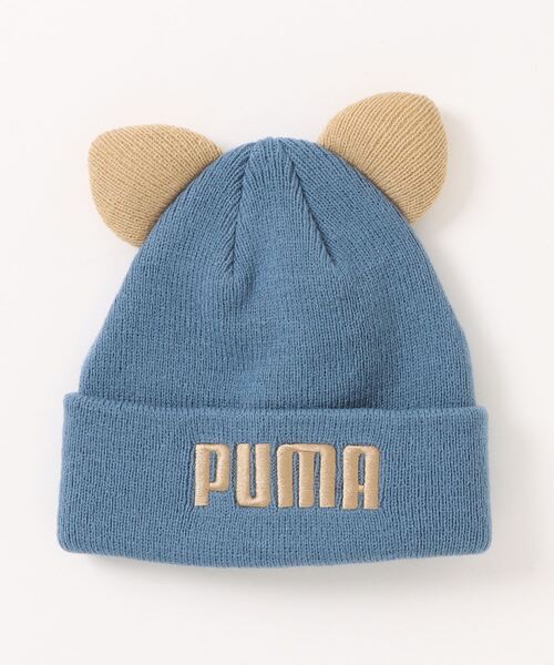 PUMA（プーマ）の「《PUMA》ANIMAL ビーニー（ニットキャップ/ビーニー・キッズ・ピンク系/ブルー系・フリー）」の2枚目の写真