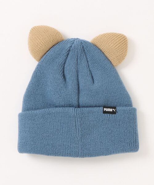 PUMA（プーマ）の「《PUMA》ANIMAL ビーニー（ニットキャップ/ビーニー・キッズ・ピンク系/ブルー系・フリー）」の3枚目の写真