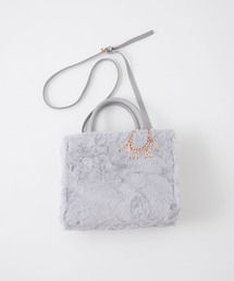 OLIVE des OLIVE | Aimerianejoeチャーム付きファーミニトートバッグ(トートバッグ)