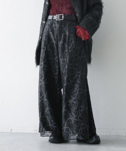 HARE（ハレ）の「レースレイヤードフレアパンツ(HARE)（その他