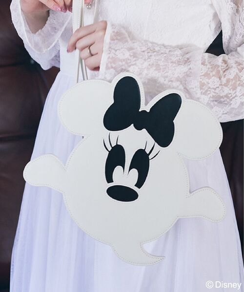 セール】ミニー/おばけ型蓄光ショルダーバッグ（ショルダーバッグ