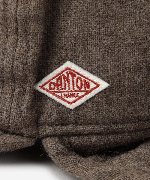 DANTON（ダントン）の「DANTON |  ボア 6パネルキャップ（キャップ・レディース・ブラウン/ブラック・F）」の8枚目の写真