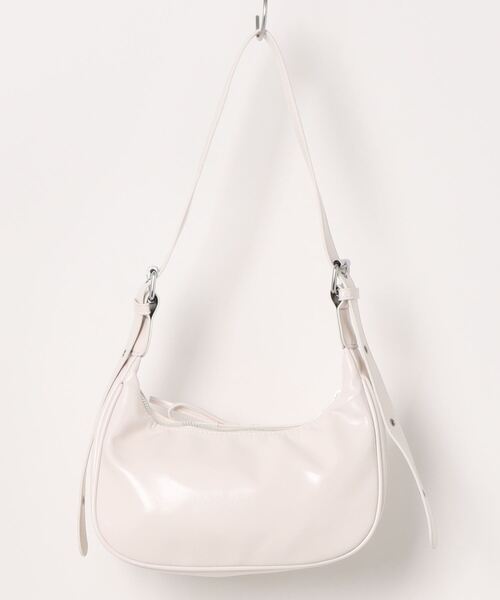 MASHIRO(マシロ)の「【MASHIRO】レースアップショルダーバッグ/2WAY(MA)(ショルダーバッグ・レディース・シルバー/ブラック/レッド/ブラウン/ホワイト・FREE)」の21枚目の写真
