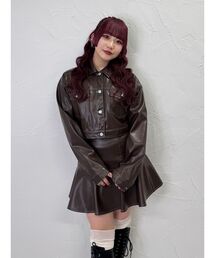 jouetie | マルチWAYフェイクレザーセットアップ(セットアップ)