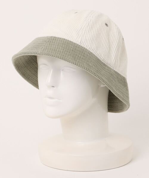 Basiquenti(ベーシックエンティ)の「【Basiquenti】2tone Corduroy Crew Hat(ツートーンコーデュロイクルーハット)BCS-K31891(ハット・メンズ・ブラウン/オリーブ/ブラック/ネイビー・FREE)」の3枚目の写真