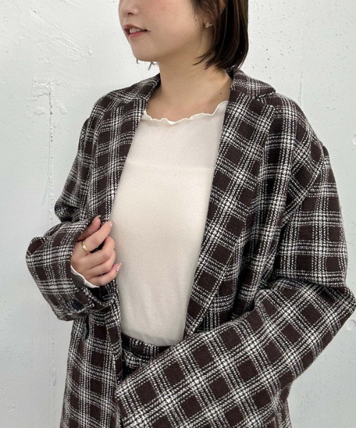 archives(アルシーヴ)の「アウトメロークルーネックカットプルオーバー(Tシャツ/カットソー・レディース・ブラック/オフホワイト/ワインレッド/ダークブルー・MEDIUM)」の1枚目の写真