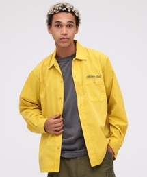 《WEB限定》FADED ONE POINT WORK SHIRT / フェイデッド ワンポイント ワークシャツ / AVIREX / アヴィレックス