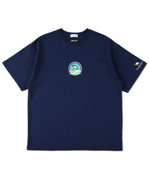 Arnold Palmer Golf（アーノルドパーマーゴルフ）の「ARNOLD PALMER x WDS Circle Logo Tee（Tシャツ/カットソー・メンズ・ネイビー/ホワイト/イエロー/サックスブルー・MEDIUM/LARGE/X-LARGE）」の14枚目の写真