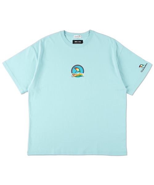Arnold Palmer Golf（アーノルドパーマーゴルフ）の「ARNOLD PALMER x WDS Circle Logo Tee（Tシャツ/カットソー・メンズ・ネイビー/ホワイト/イエロー/サックスブルー・MEDIUM/LARGE/X-LARGE）」の5枚目の写真