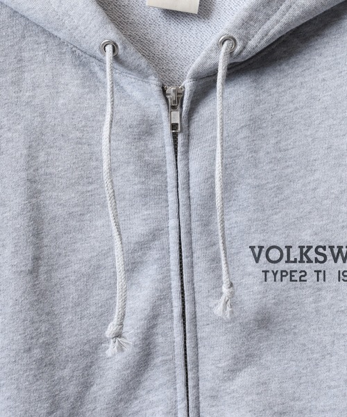 Volkswagen(フォルクスワーゲン)の「VOLKS WAGEN スウェットフルジップパーカー(パーカー・レディース・ナチュラル/杢グレー/ネイビー・S/M/L/XL)」の13枚目の写真