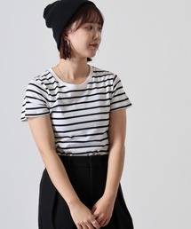 TRUSS | TRUSS ナローボーダーTシャツ(Tシャツ/カットソー)