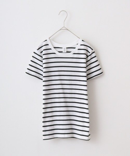 TRUSS(トラス)の「TRUSS ナローボーダーTシャツ(Tシャツ/カットソー・メンズ・ホワイト×ネイビー/ホワイト×ブラック/ホワイト×グレー・XL/L/XS/S/M)」の22枚目の写真